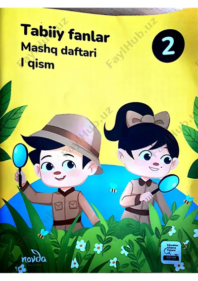 2 sinf tabiiy fan mashq daftar 2 — PDF