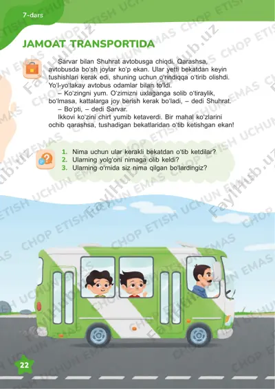 tarbiya 2 sinf 7-10 darslar — PDF