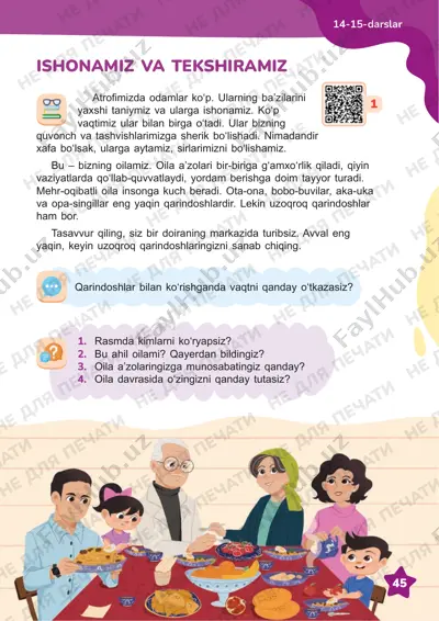 tarbiya 2 sinf 14-16 darslar — PDF