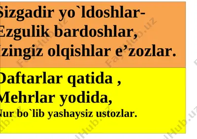 sharafli kasb ko`rgazmalar — DOCX