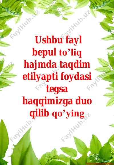 2 sinf tabiiy fan ko'rgazmalar yillik — PDF