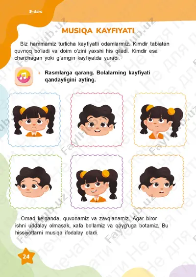 musiqiy savodxonlik_2-sinf_uzbek 9-12 darslik — PDF
