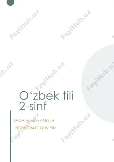o 'zbek tili_2 — PDF