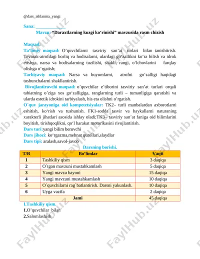2_sinf_tasviriy_san'at_07_“daraxtlarning_kuzgi_ko’rinishi”_mavzusida — DOCX