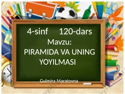 4-sinf 120-dars — PPTX
