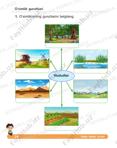 4sinf tabiiy fanlar daftari 5-6 dars — PDF