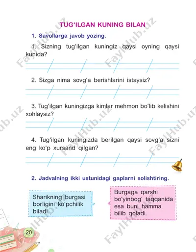ona tili daftar 2-sinf — PDF