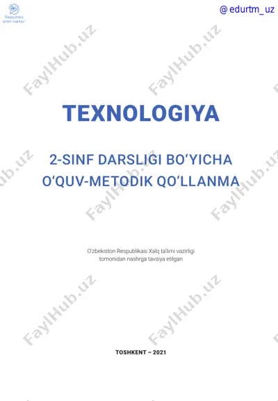 technologiya 2_o'zbek_metodika — PDF
