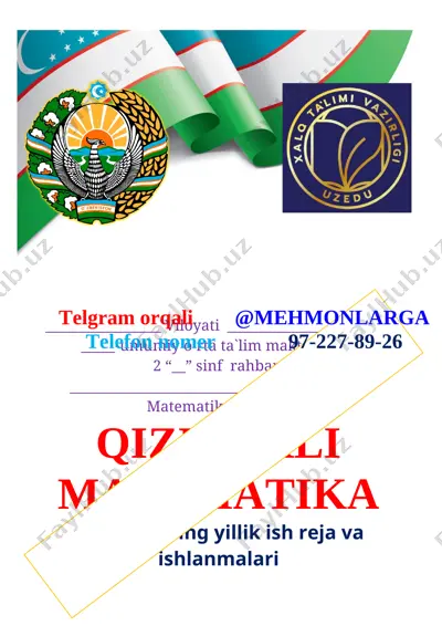 2_sinf_mmatematika_to'garak_100%_ishlangan_2021_2022_uquv_yili — DOCX