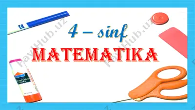 ikki xonali sonni 2 xonali songa kopaytirish — PPT