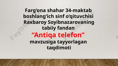 tovushlarni hosil qilish (2) — PPTX
