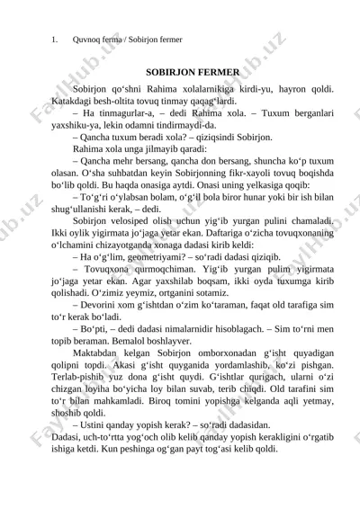 audio (2-sinf, 2-qism) — DOCX