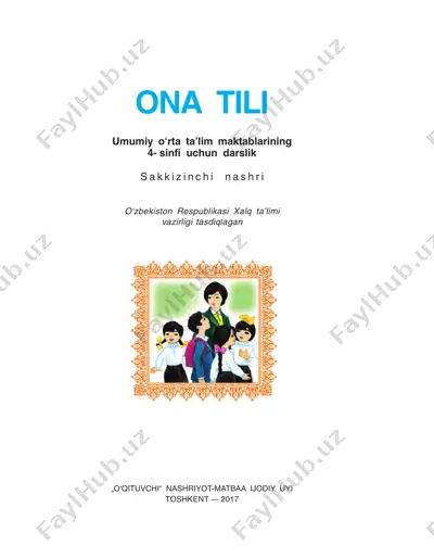 ona tili 4(@kitob_ulashaman_bot) — PDF