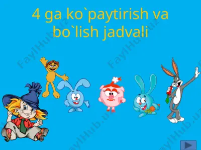 4ga_kopaytirish_va_bolish — PPTX