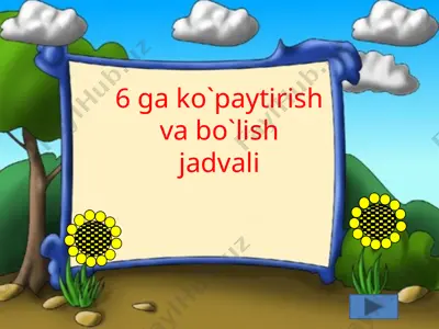 6_ga_kopaytirish_va_bolish — PPTX