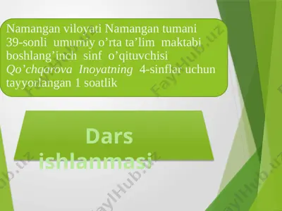 dars ishlanma matematika.(1) — PPTX