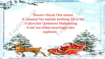 ona tili 4-sinf 151-153-mashqlar — PPTX
