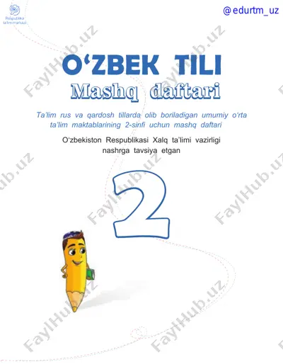 o'zbek tili daftar 2_daftar_rus va qardosh — PDF