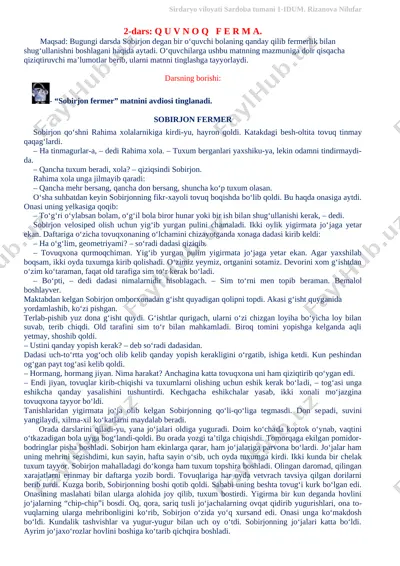2-dars savodxonlik — DOCX