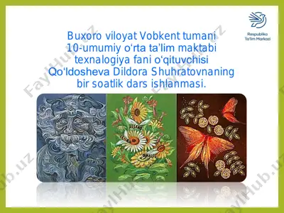 izonit texnikasi. 4-sinf — PDF