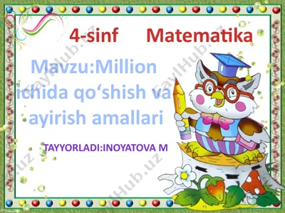 million ichida + va - — PPTX