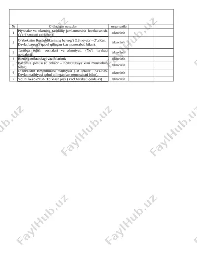 manaviyat 2 sinf k(5) — XLSX