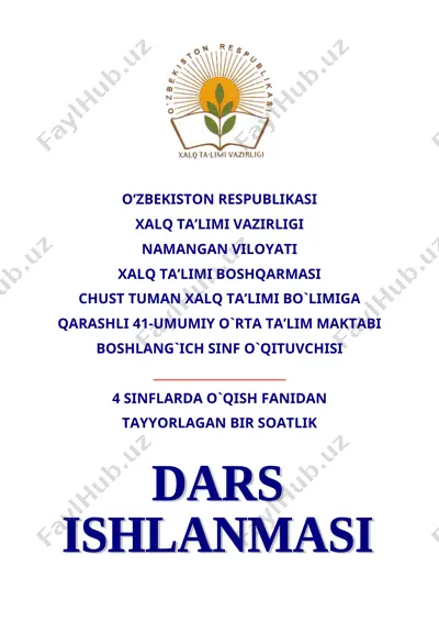 4 kuz — hosil yig'iladigan fasl — DOC
