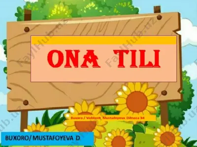 11-fevral ona tili.4- sinf — PPTX