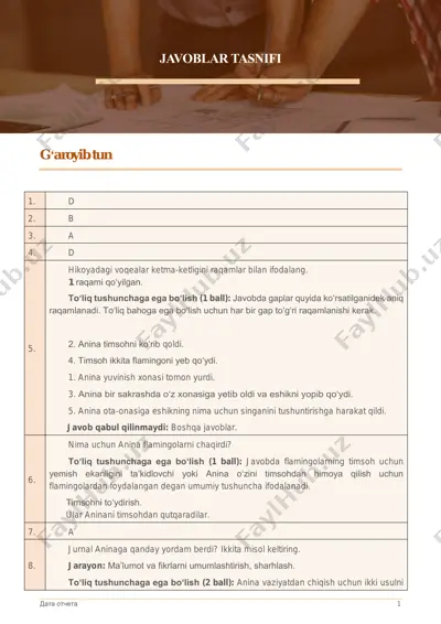 1-mashq daftarini baholash mezoni o`qish — PDF