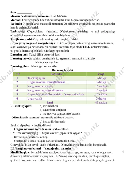 2_sinf_o`qish_1_chorak_yangi_2020_2021_to`liq_hajmda_pechatga_tayyor — DOCX