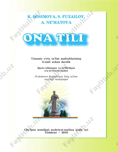 2. 2-sinf ona tili darslik — PDF