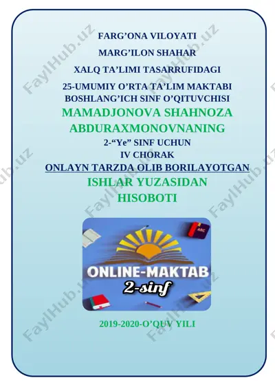 2_sinf_onlayn_xisobot_sh_mamadjonova — DOCX