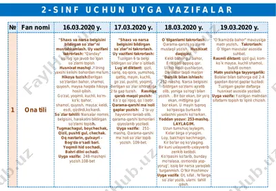 2-sinf-uyga-vazifalar — PDF