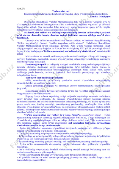 2_sinf_tarbiyaviy_soat_dars_ishlanma — DOCX