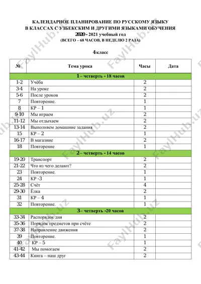 ktp_4_klass_s_uzbekskim_i_drugimi_yazikami_obucheniya — PDF