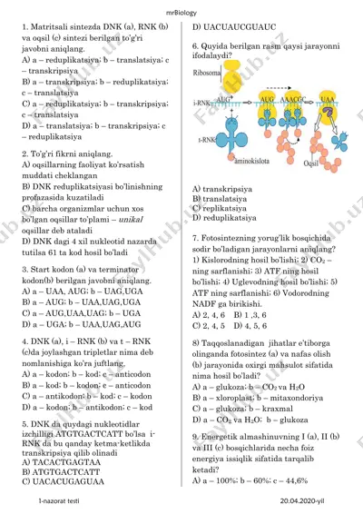 1-nazorat ishi 20.04.2020 pdf — PDF