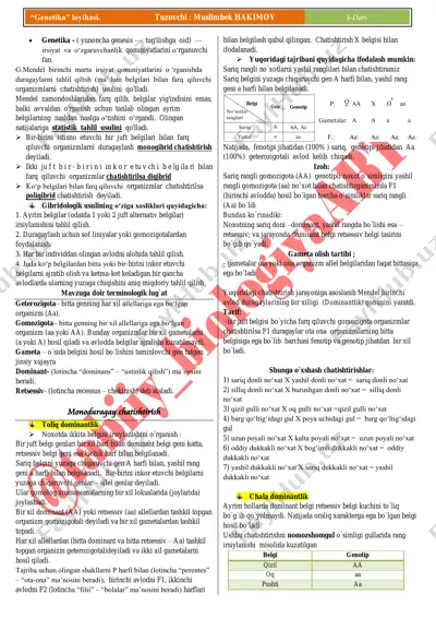 genetika — PDF