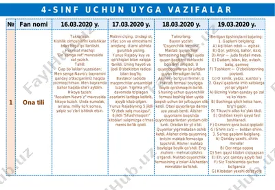 4-sinf-uyga-vazifalar — PDF