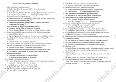 9-sinflar uchun kirish testi — DOCX