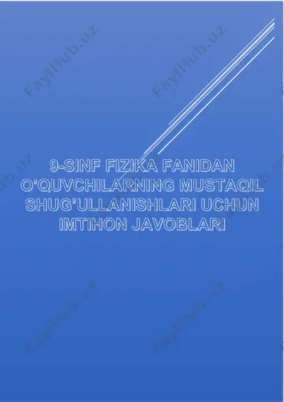 9-sinf fizika — PDF