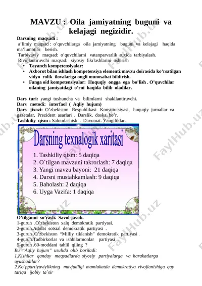 @lider pedagog huquq 9-sinf ochiq dars — DOCX