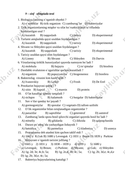 biologiya 9-10-11 — DOCX