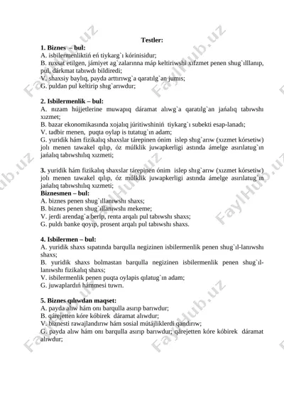 testler .doc — DOCX