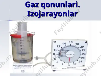 izojarayonlar — PPT