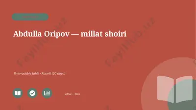 0427_v1_abdulla_oripov_millat_shoiri — PPTX