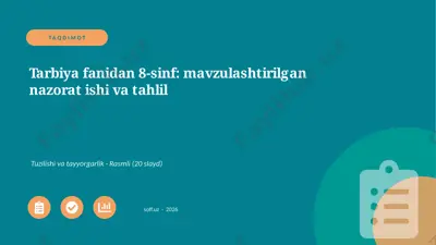 0691_v1_tarbiya_fanidan_8_sinf_mavzulashti — PPTX