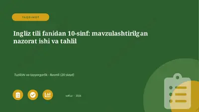 0616_v1_ingliz_tili_fanidan_10_sinf_mavzul — PPTX