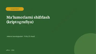0461_v2_malumotlarni_shifrlash_kriptografi — PPTX