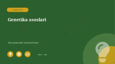 0436_v1_genetika_asoslari — PPTX