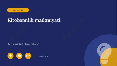 0524_v1_kitobxonlik_madaniyati — PPTX